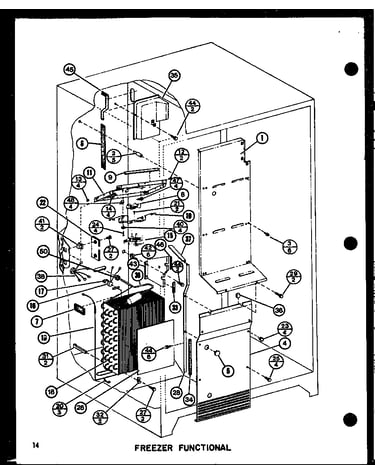 Freezer functional (sli22f1/p7700007w) (sli22f1-l/p7700007wl) (sli22f1/p7700009w) (sli22f1-l/p7700009wl) (sli22f1-l/p7700013wl) (sli22f1/p7700013w)