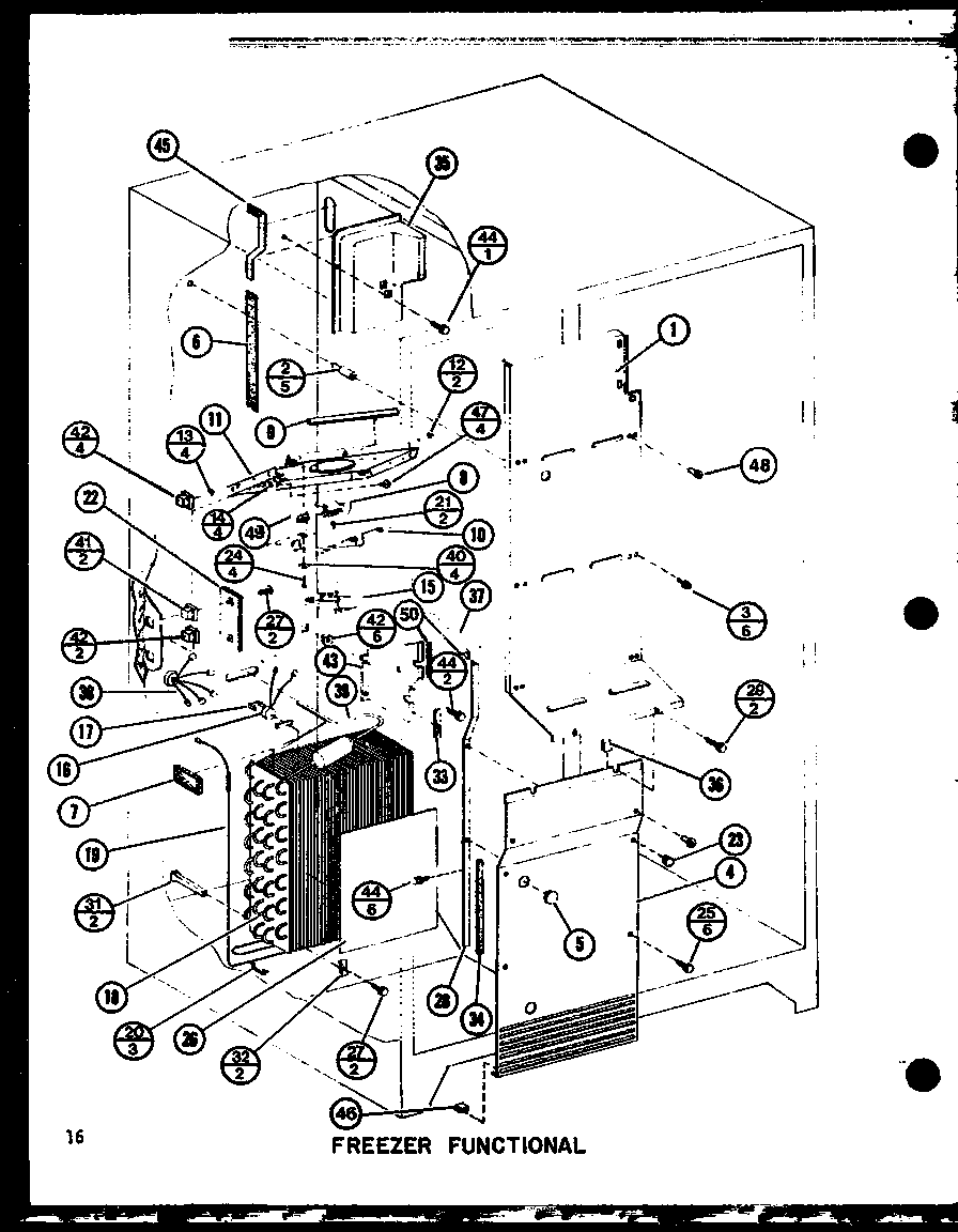 FREEZER FUNCTIONAL (SR19G/P7745503W) (SR19GG/P7745503WG) (SR19GL/P7745503WL) (SR22G/P7745501W) (SR22GG/P7745501WG) (SR22GC/P7745501WC) (SR22GA/P7745501WA) (SR22GL/P7745501WL) (SR25GG/P7745502WG) (SR25GL/P7745502WL) (SR25G/P7745502W) (SRI22GG/P7745511WG) (