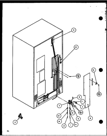 Cabinet back
