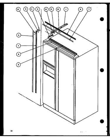 Bi7 trim kit (sbd20h/p7836031w)