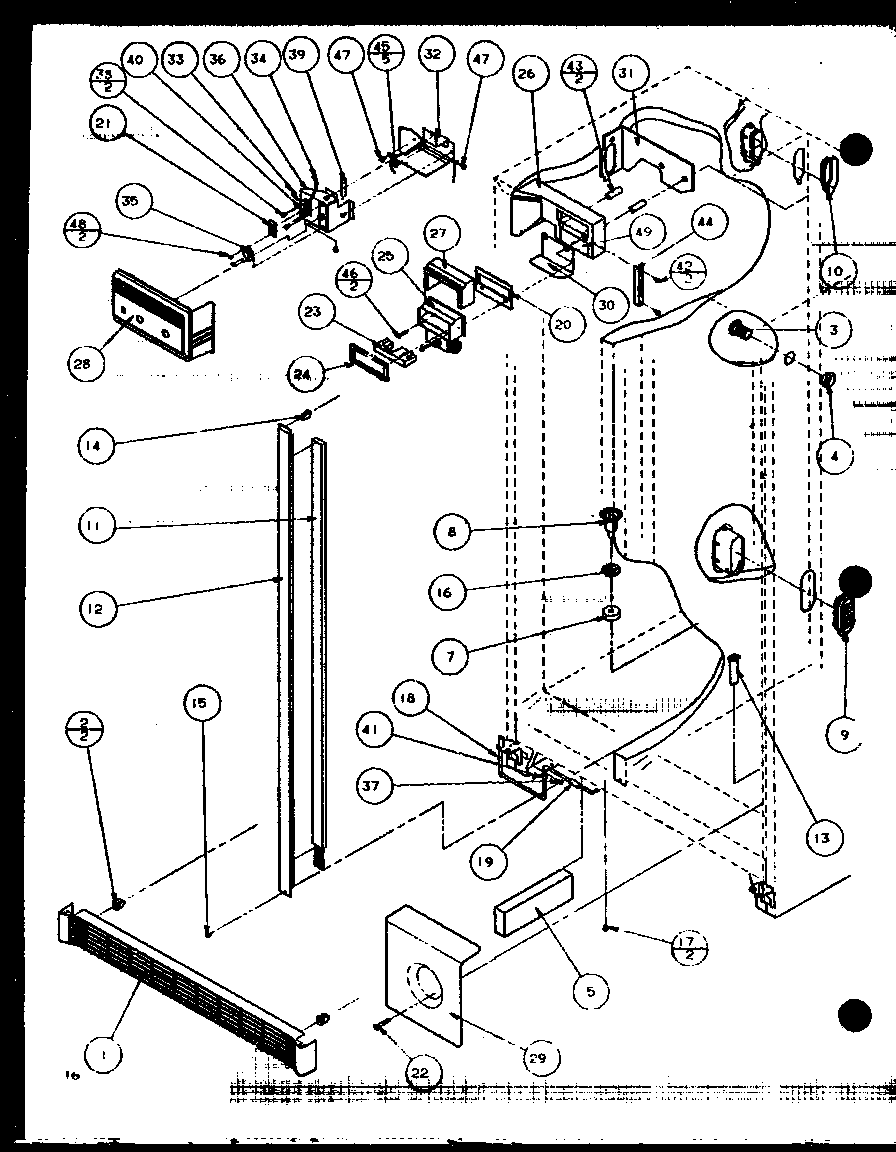 REFRIGERATOR (SCDE25J/P7870104W)