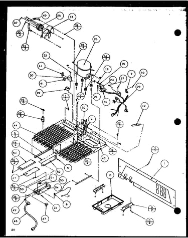 Machine compartment (scde25j/p7870104w)