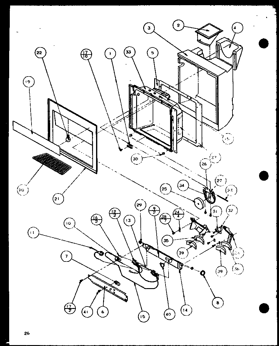 ICE AND WATER CAVITY (SCDE25J/P7870104W)