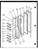 Freezer door (sl22jb/p7870132w) (sl22jb/p1104031w)