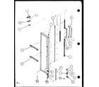 Amana SL22JB-P1104031W freezer door (sl25j/p7870109w) (sl25j/p1104026w) diagram