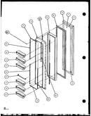 Freezer door (sl25j/p7870109w) (sl25j/p1104026w)