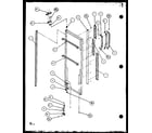 Amana SL25J-P1104026W refrigerator door (sl25j/p7870109w) (sl25j/p1104026w) diagram