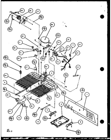 Machine compartment (sl25j/p7870109w) (sl25j/p1104026w)