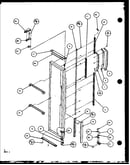 Freezer door hinge and trim parts (sc25j/p7870113w) (sc25jp/7870114w) (sc25j/p1104027w) (sc25jp/p1104028w)