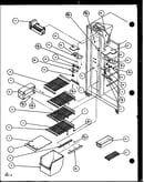 Freezer shelving and refrigerator light (sc25j/p7870113w) (sc25jp/7870114w) (sc25j/p1104027w) (sc25jp/p1104028w)