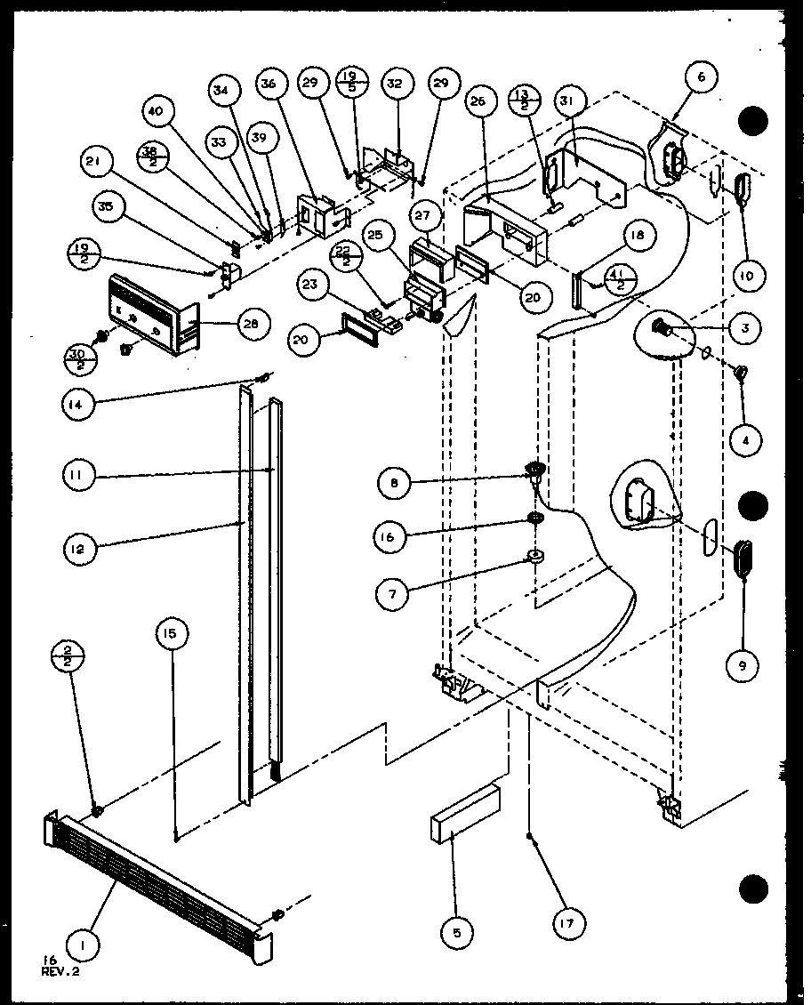 Refrigerator (sc25j/p7870113w) (sc25jp/7870114w) (sc25j/p1104027w) (sc25jp/p1104028w)