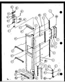 Freezer door (sxd25j/p7870106w) (sxd25jb/p7870107w) (sxd25jp/p7870108w) (sxd22j/p7870119w)