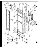 Refrigerator door (sxd25j/p7870106w) (sxd25jb/p7870107w) (sxd25jp/p7870108w) (sxd22j/p7870119w)