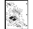 Amana SXD25J-P7870106W machine compartment (sxd25j/p7870106w) (sxd25jb/p7870107w) (sxd25jp/p7870108w) (sxd22j/p7870119w) diagram