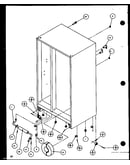 Drain and rollers (sxd25j/p7870106w) (sxd25jb/p7870107w) (sxd25jp/p7870108w) (sxd22j/p7870119w)