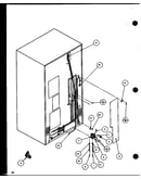 Cabinet back (sxd25j/p7870106w) (sxd25jb/p7870107w) (sxd25jp/p7870108w) (sxd22j/p7870119w)