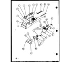 Amana SXD22J-P7870119W ice bucket and ice maker (sxd25j/p7870106w) (sxd25jb/p7870107w) (sxd25jp/p7870108w) (sxd22j/p7870119w) diagram