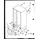 Amana SCD25J-P7870115W drain and rollers (scd25j/p7870115w) (scd25jb/p7870116w) (scd25jp/p7870117w) diagram