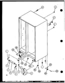 Drain and rollers (scd25j/p7870115w) (scd25jb/p7870116w) (scd25jp/p7870117w)