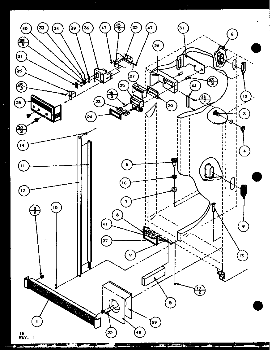 REFRIGERATOR (SLD25J/P7870110W) (SLD25JB/P7870111W) (SLD25JP/P7870112W) (SLD22JB/P7870133W)