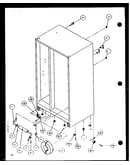 Drain and rollers (sld25j/p7870110w) (sld25jb/p7870111w) (sld25jp/p7870112w) (sld22jb/p7870133w)