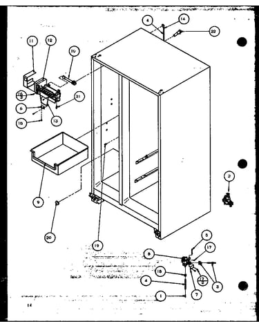 Factory installed ice maker
