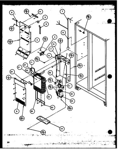 Evaporator and air handling