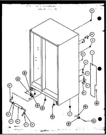 Rollers and back unit