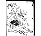 Amana 36551-P1115402W machine compartment (36551/p1115401w) (36551/p1115402w) (36558/p1115403w) (36558/p1115404w) diagram