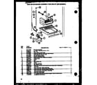 Amana 36651-P1115401W add on ice-maker assembly for side by side models (ic4n/p1110801w) diagram