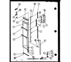 Amana 36071-P1115801W freezer door diagram