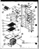 Freezer shelving and refrigerator light