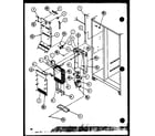 Amana 36078-P1115802W evaporator and air handling diagram