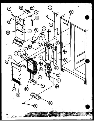 Evaporator and air handling