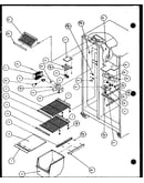 Freezer shelving and refrigerator light