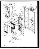 Freezer evaporator and air handling
