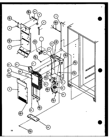 Evaporator and air handling (36081/p1108701w) (36088/p1108702w) (36091/p1108703w) (36098/p1108704w)