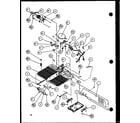 Amana 36091-P1108703W machine compartment (36081/p1108701w) (36088/p1108702w) (36091/p1108703w) (36098/p1108704w) diagram