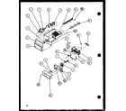 Amana 36098-P1108704W ice bucket and ice maker (36081/p1108701w) (36091/p1108703w) (36098/p1108704w) (36088/p11108702w) diagram