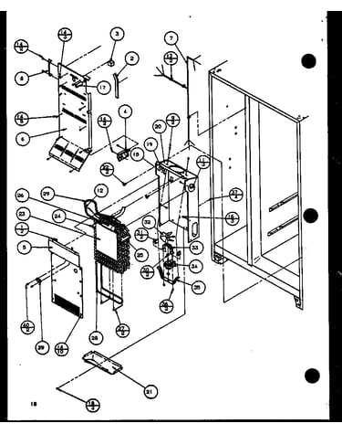 Evaporator and air handling