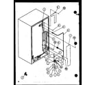 Amana 36091-P1115903W cabinet back diagram