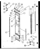 Freezer door hinge and trim parts (sbd20k/p1117701w)