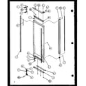 Amana SZD20K-P1117702W refrigerator door hinge and trim parts (sbd20k/p1117701w) diagram