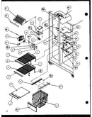 Freezer shelving and refrigerator light (sbd20k/p1117701w)