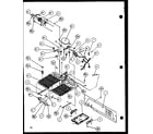 Amana SZD20KB-P1117703W machine compartment (sbd20k/p1117701w) diagram