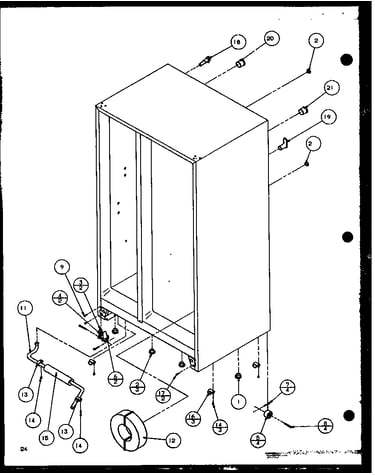 Drain and rollers (sbd20k/p1117701w)
