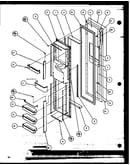 Freezer door (szd20k/p1117702w) (szd20kb/p1117703w) (szd20kp/p1117704w)