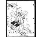 Amana SZD20KB-P1117703W machine compartment (szd20k/p1117702w) (szd20kb/p1117703w) (szd20kp/p1117704w) diagram