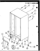 Drain and rollers (szd20k/p1117702w) (szd20kb/p1117703w) (szd20kp/p1117704w)