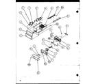 Amana SBD20K-P1117701W ice bucket and ice maker (szd20k/p1117702w) (szd20kb/p1117703w) (szd20kp/p1117704w) diagram